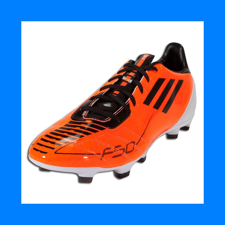 ADIDAS F10 ADIZERO TRX FG NEU GR. 38 2/3 ORANGE f50